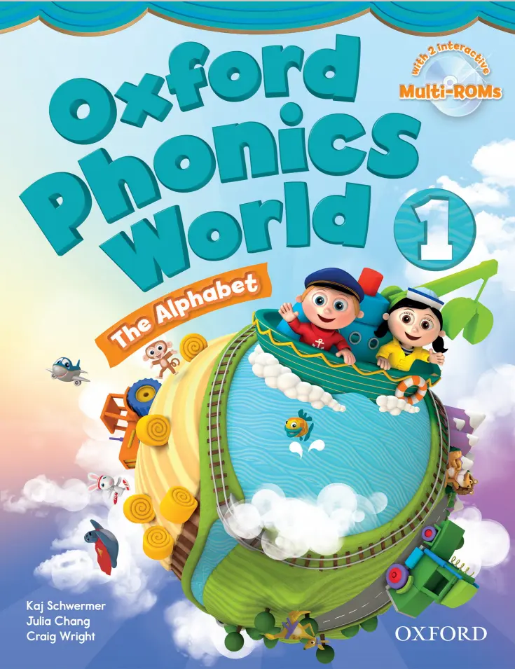 《Oxford Phonics World牛津自然拼读世界》全球最好自然拼读教材【全套教材+音频+视频+练习册】