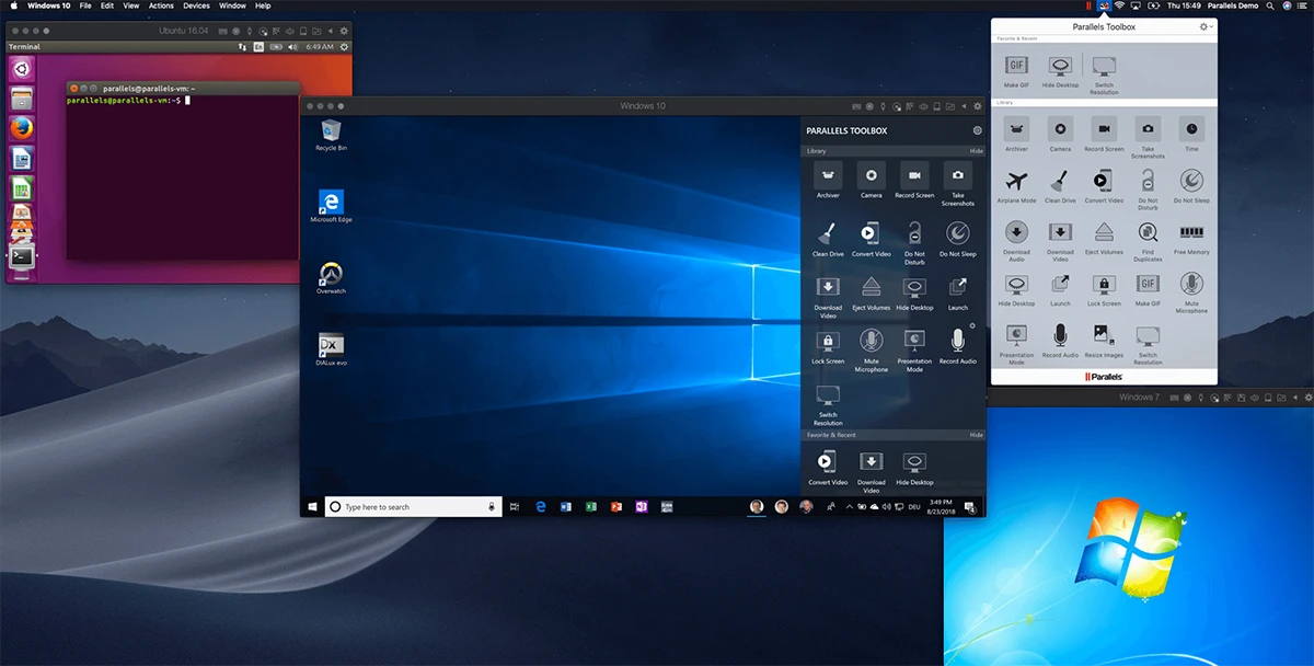 Mac 虚拟机:Parallels Desktop v19 TNT 直装版