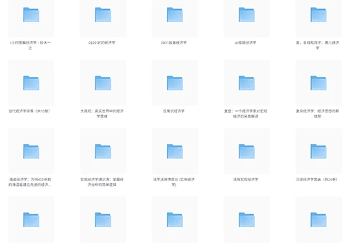经济学电子书，经济学书籍合集网盘下载 - 巴巴小站