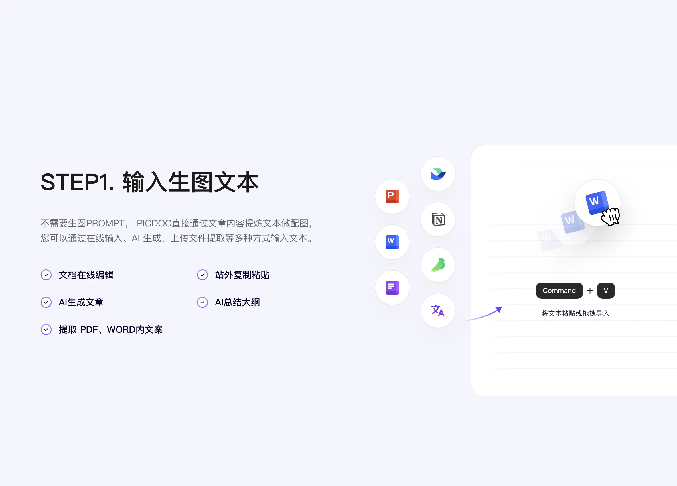 PicDoc:1秒生成专业可视化图表的AI文本转视觉工具