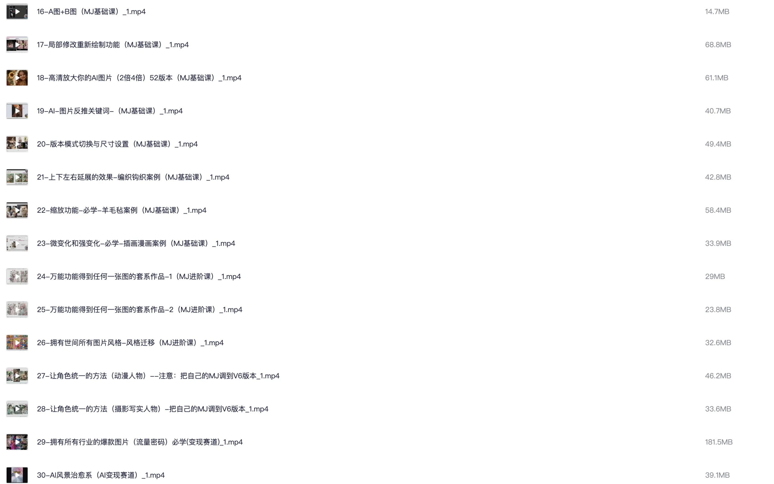 AI绘画结合IP课程商业课程:从绘画基础到AI高级技巧再到商业结合