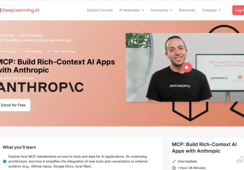 吴恩达团队最新推出MCP：使用 Anthropic 构建富上下文 AI 应用 - 巴巴小站