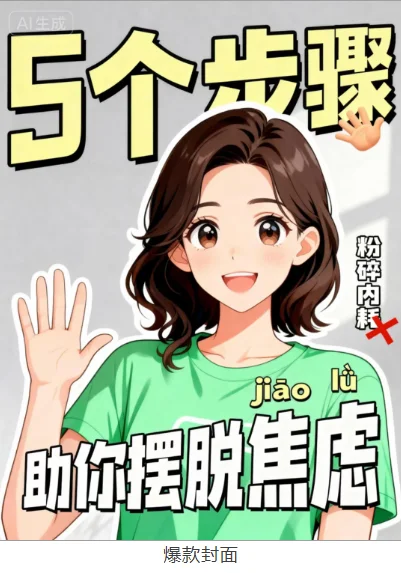 教你如何用AI工具快速复刻爆款封面,30秒即可学会!