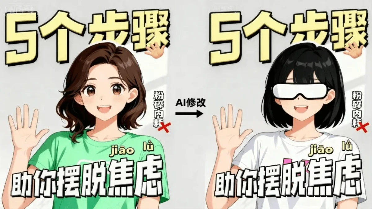 教你如何用AI工具快速复刻爆款封面,30秒即可学会!