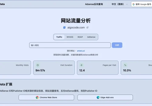 SiteData:超级强大的工具,简直是网站分析的神器 - 巴巴小站