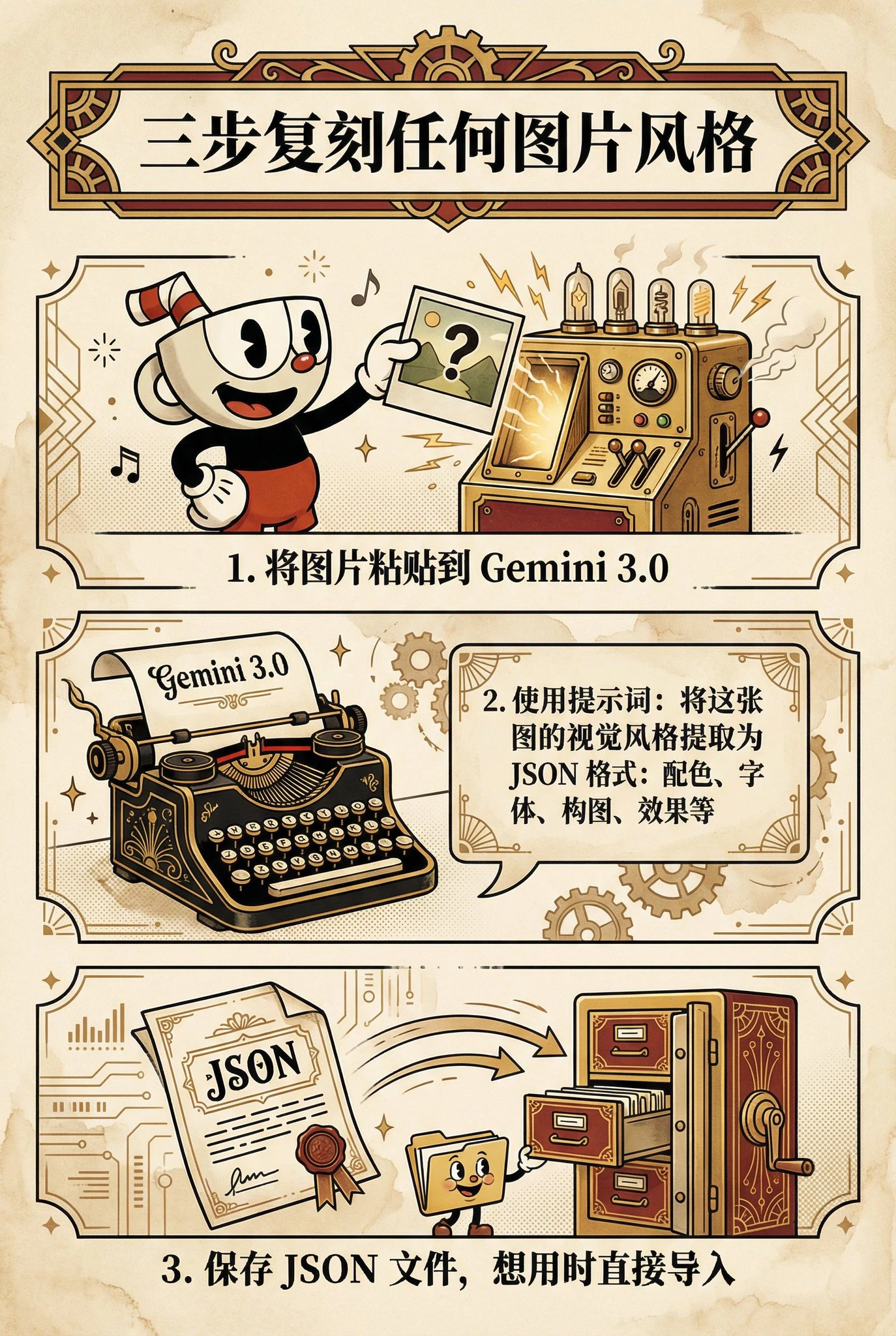 使用AI三步复刻任何图片风格 - 巴巴小站