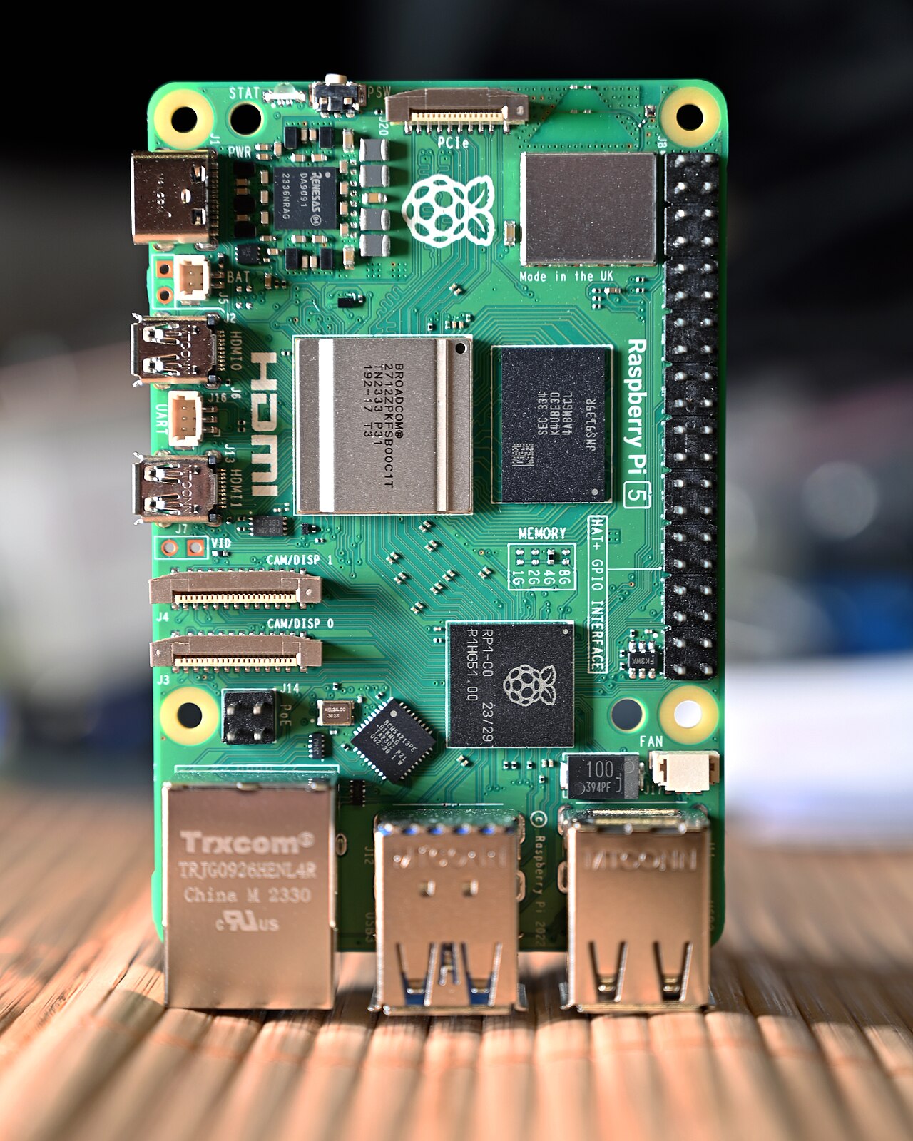 Raspberry Pi 5 单板电脑