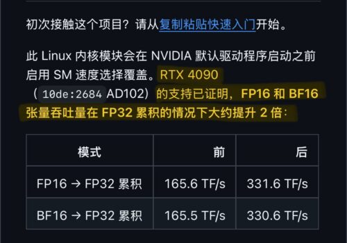 RTX 40 系显卡算力被破解:4090 Tensor 性能近乎翻倍,4060 Ti 也能涨 - 巴巴小站