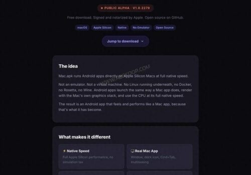 告别安卓模拟器,Mac.apk 让 Android 应用直接在 Mac 上原生运行 - 巴巴小站