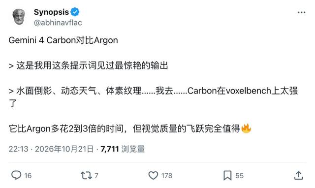 Synopsis推文截图:体素山谷